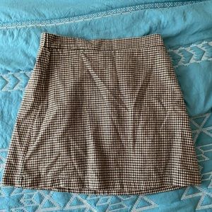 American eagle gingham skirt
